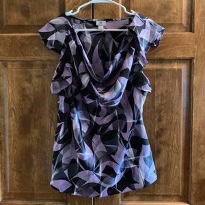 Worthington Cap Sleeve Woman's Blouse - Size XL